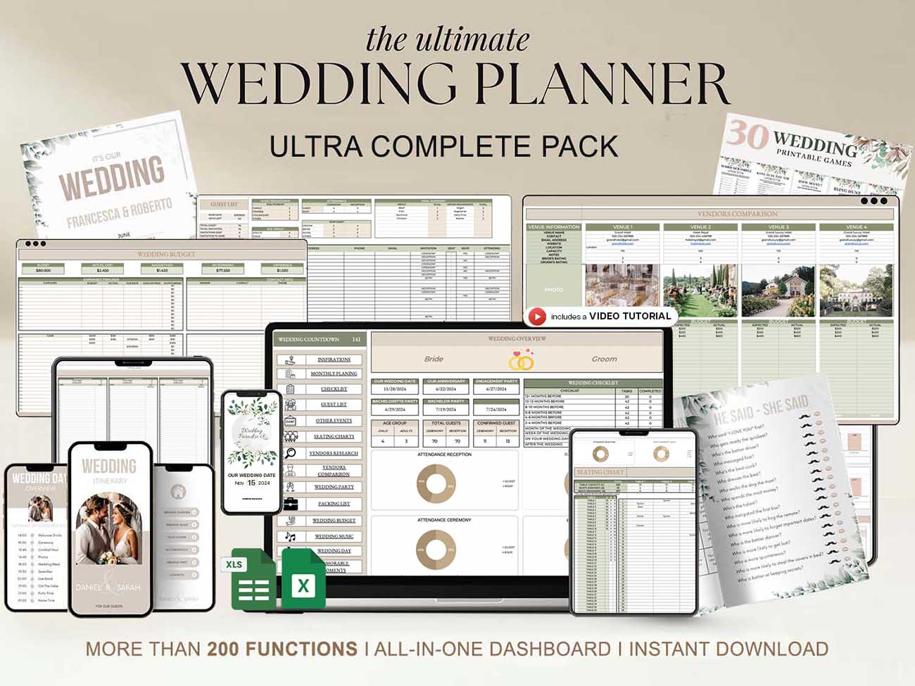 Wedding Planner -  Ultra Pack